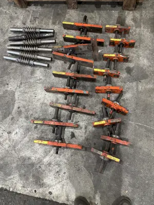 2.5" DAHLSTROM ROLLFORMER PARTS, SHAFT ARBORS, GEARS, SIDE PASSES & MORE: STOCK #22621