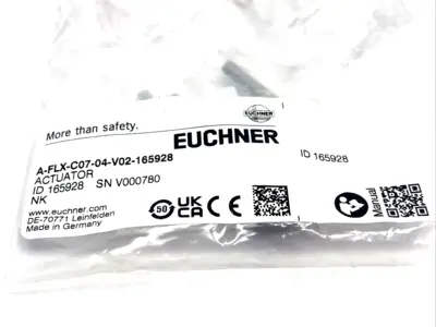 New | in-Stock Euchner A-FLX-C07-04-V02, 165928 Switch Parts Michigan US | Maverick Industrial Sales #1391174