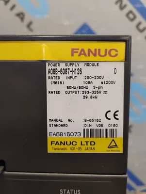 FANUC A06B-6087-H126 Electrical/PLC/Automation | ESS Industrial Equipment Sales (4)