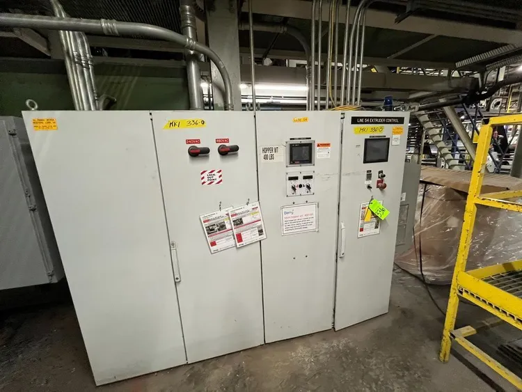 Used BRAND UNKNOWN extruder control cabinet Extrusion Downstream New York US | Mark One Machinery #205990