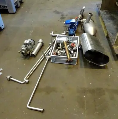 Alfa-Laval CT-6 Centritherm evaporator, 316SS.