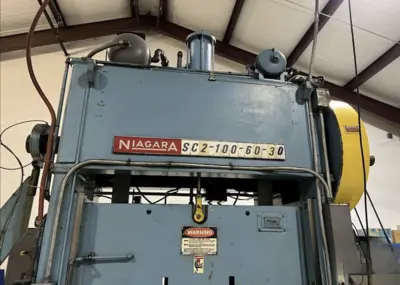 USED 1972 NIAGARA NIAGARA SC2-100-60-30 PRESS