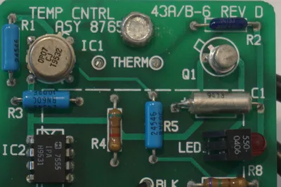 THERMO ENVIRONMENTAL 43A/B-6 TEMPERATURE CONTROL BOARD 43AB6