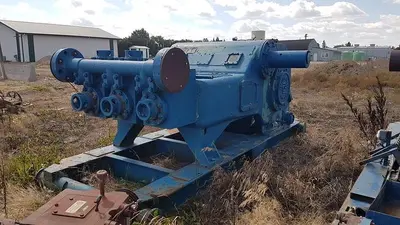 USED GARDNER DENVER PZJC (PZ9) TRIPLEX DRILLING MUD PUMP