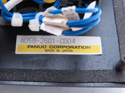 Fanuc A05B-2601-C004 Push Button Operator Control Panel With Key