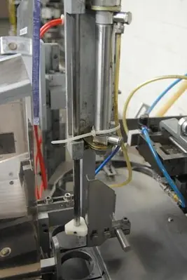 Norden model NM620HA Hot Air Automatic Tube filler and sealer -