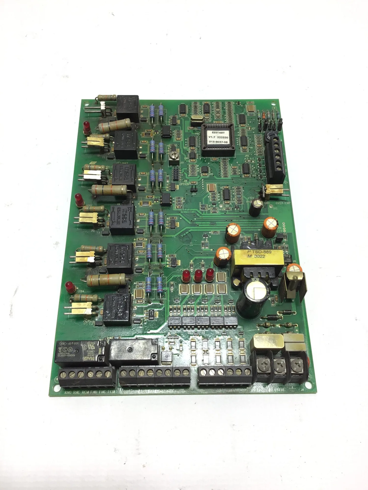 EZSTART V1.7 Control Board PCB 013-8037-08 Industrial Controller 1997