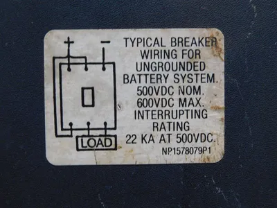GE TKM836F000 Circuit Breaker 700A Trip 600V 800A Frame Very Worn See Pics Used