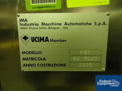 USED IMA IMA Multifill Capper, Model F97