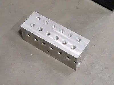 6 Station Aluminum Manifold Valve