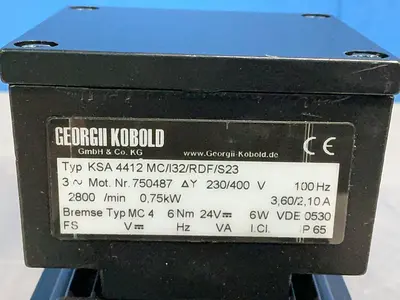 Used GEORGII KOBOLD KSA 4412 MC/I32/RDF/S23 Motors (misc) Ohio US | HGR 24 #1567328