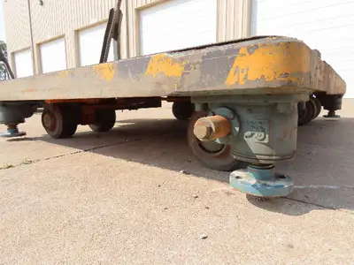 Industrial Press Die Changing Cart 72"x 98" Heavy Duty Steel Die Cart 8" Jacks