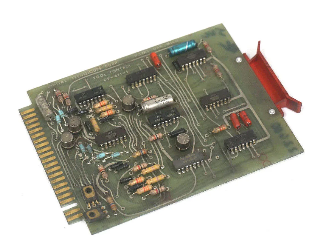 DIGITAL TECHNIQUES CORP. DT-411-1 TOOL CONTROL CARD DT4111