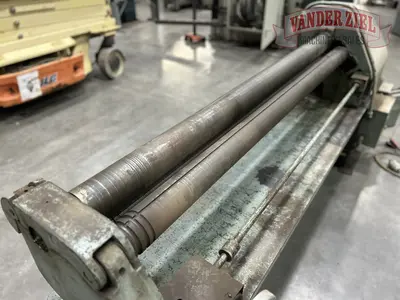 Used ROPER WHITNEY PF 4-74 Plate Bending Rolls including Pinch Michigan US | Vander Ziel Machinery Sales #483021
