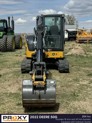 Used 2022 DEERE 50G Crawler Excavators - Mini Colorado US | Proxy Equipment #1377944