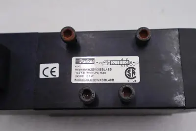 NEW Parker h2ewxbbl49b Solenoid Valve STOCK L-541