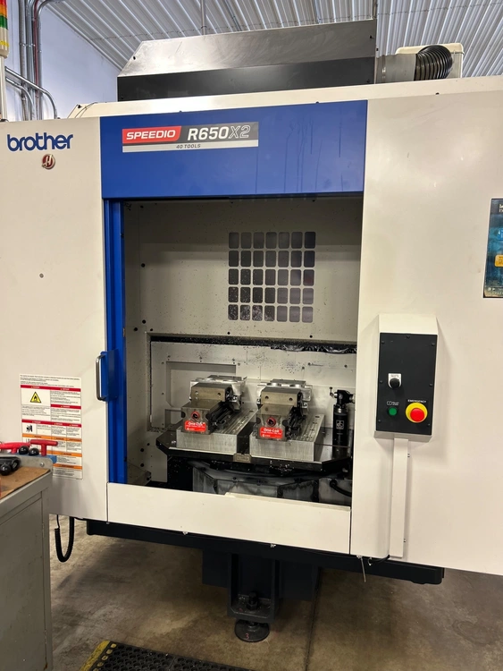 Used 2022 BROTHER R650X2 Vertical Machining Centers Ohio US | Toolquip, Inc. #1280801