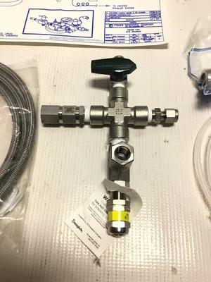 Fisherpak FPAKGASKIT Gas Connection Kit Stainless Steel Maximum Pressure 15 PSI