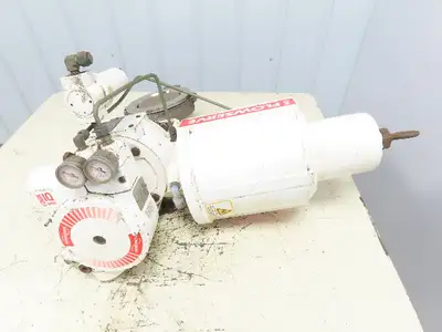 Flowserve Valdisk 6" Actuated Stainless Control Valve Assembly W/Logix 3200MD