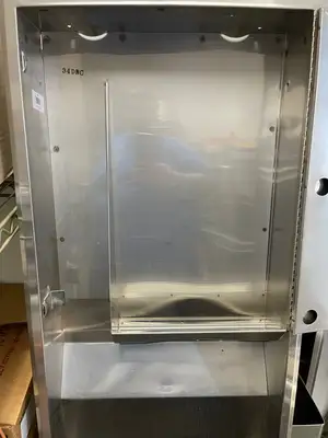 Used Bobrick Used Bobrick ClassicSeries Recessed Convertible Folded Paper Towel Dispenser/Receptacle Janitorial Equipment Illinois US | Falcon Restaurant Supply #1376223