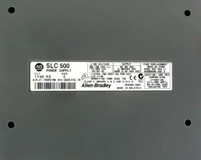USED ALLEN BRADLEY 1746-A7 / 1746-P2