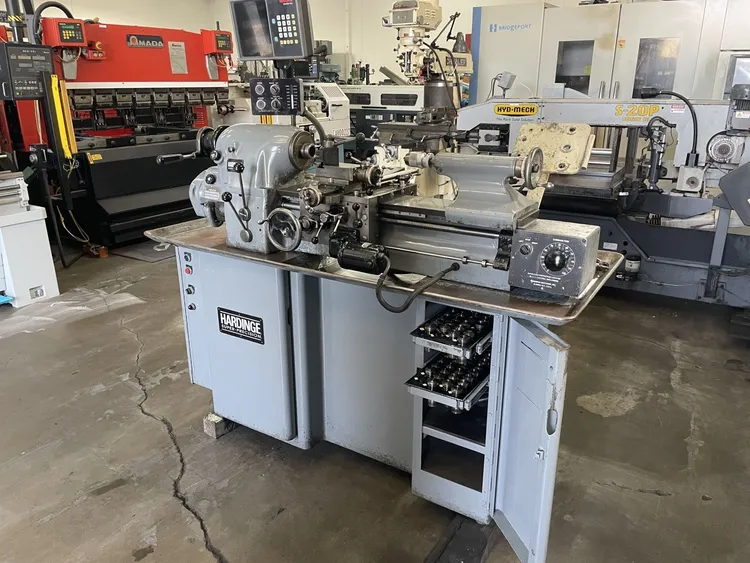 Used HARDINGE HLV-H Precision Lathes California US | Wheeler Machinery Sales #1228061
