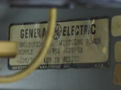 General Electric 3N8100PS103B1 GE Fanuc Switching Power Supply 6V 45A 12V 8A