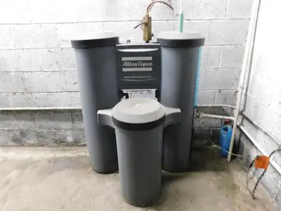 USED 2016 ATLAS COPCO GA160VSD ROTARY SCREW AIR COMPRESSOR