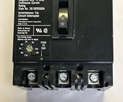 Used WESTINGHOUSE MCP03150CR Miscellaneous Equipment (Electrical & Power) Ohio US | Surplus Asset Holdings #1243209