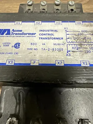 Used ACME TA-2-81005 Miscellaneous Equipment (Electrical & Power) | Surplus Asset Holdings #1201898