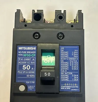 Used MITSUBISHI ELECTRIC NF50-CP Miscellaneous Equipment (Electrical & Power) Ohio US | Surplus Asset Holdings #1399417