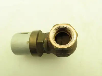 Valvaut Effepi Z200206 Pneumatic Air Controlled Globe Valve 3/4" NPT PTFE Bronze