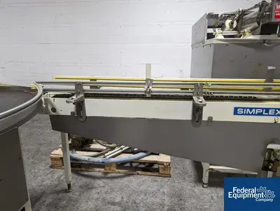 USED Simplex Simplex Single Head Piston Filling Line