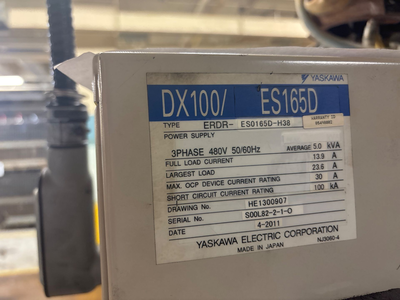 USED 2011 YASKAWA MOTOMAN-ES165D