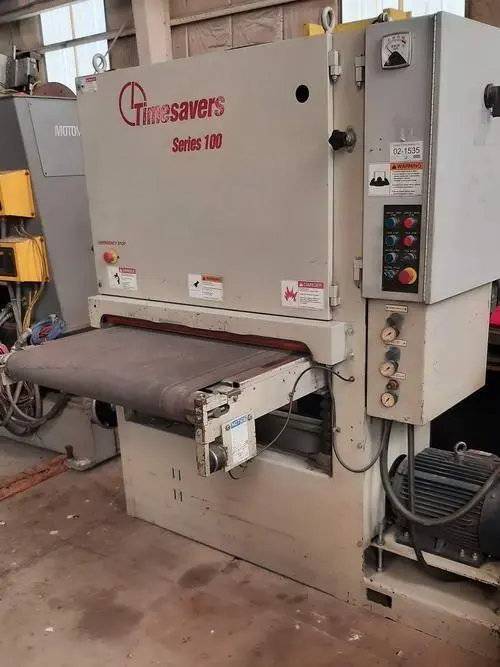 Used 2001 TIMESAVERS 137-1HPM Wide Belt Sanders Ohio US | D & D Industries #437517