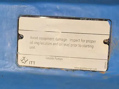 USED GOULDS PUMPS 3700MX