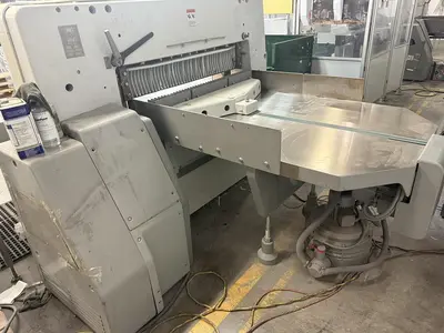 USED 1999 POLAR 115ED PROGRAMMABLE PAPER CUTTER