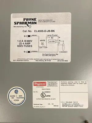 Used INDUSTRIAL MRO CL400S-D-JB-BK Electrical Boxes Ohio US | Surplus Asset Holdings #1237718
