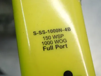 NEW JOMAR VALVE SSS1000N4B