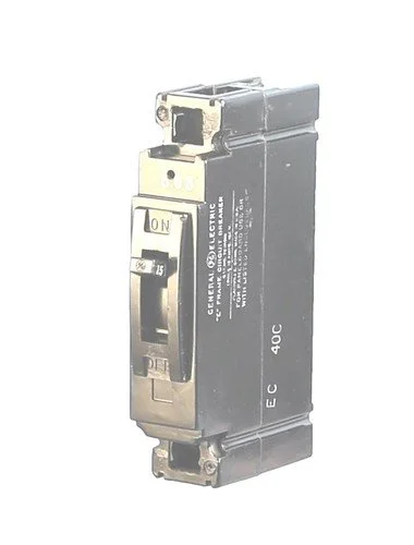 GENERAL ELECTRIC GE Breaker 1 POLE 15 AMP E FRAME KC 319 E11592-C —  USED