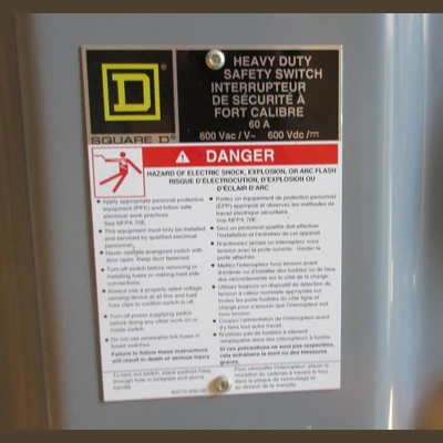 Square D 60 Amp Fusible Disconnect