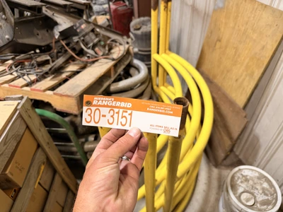 Used LOT INCLUDES EVERTHINGY ON THE CART: WINCHES AND RACK, SMALL TIRES, CART, AND MORE. _UNKNOWN_ Maintenance Carts Michigan US | Miedema Asset Management Group #1304328