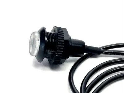 Banner S18DLHG Barrel/Panel Mount Indicator Light 18mm 1-Color, Green 87889