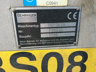 Used 1996 BEHRINGER HBP303A Horizontal Band Saws Ohio US | HGR 24 #1568449