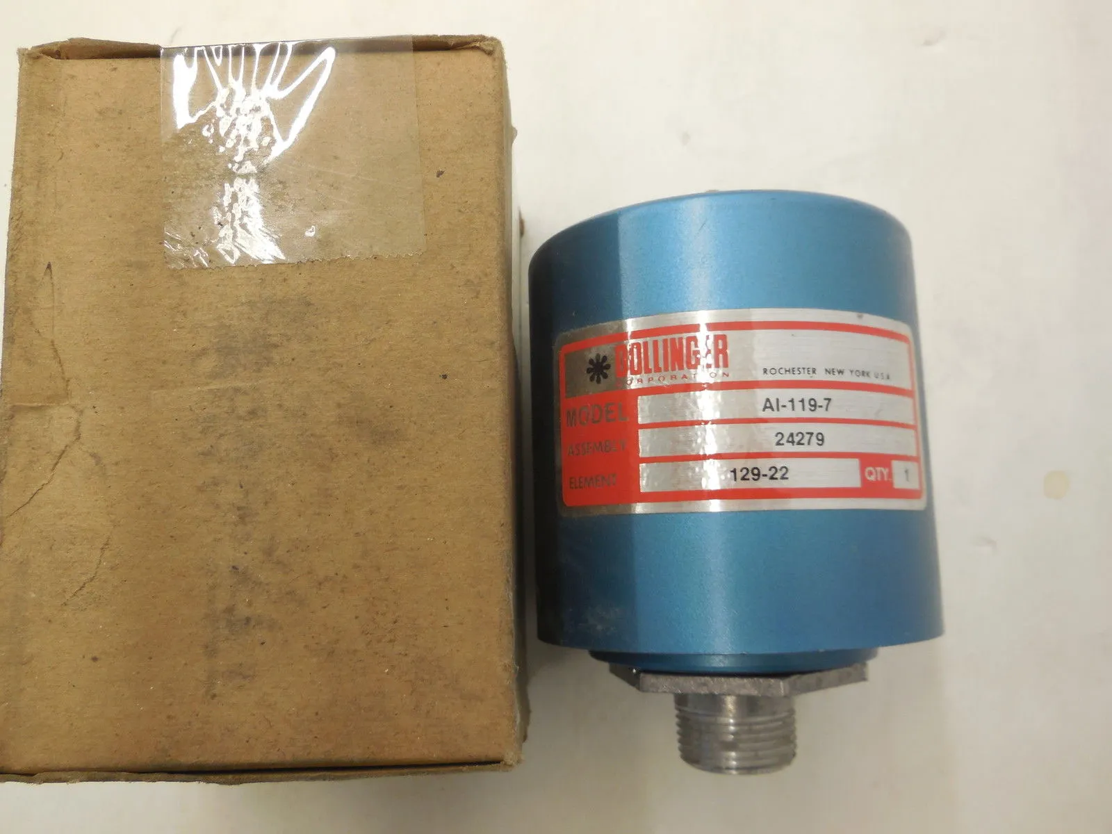 NEW DOLLINGER AI-119-7 FILTER ASSY. 24279 AI1197