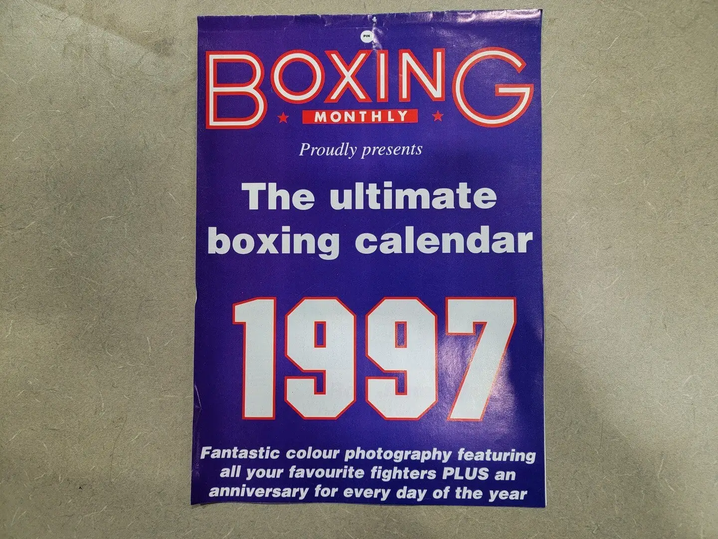 USED BOXING MONTHLY 1997
