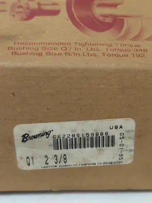 New | in-Stock BROWNING Q1 2-3/8 Conveyor Parts Ohio US | Surplus Asset Holdings #1239638