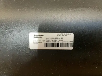 Used 2020 SCHRADER BELLOWS FAJ158451 10.000 Pumps Ohio US | HGR 24 #1323435
