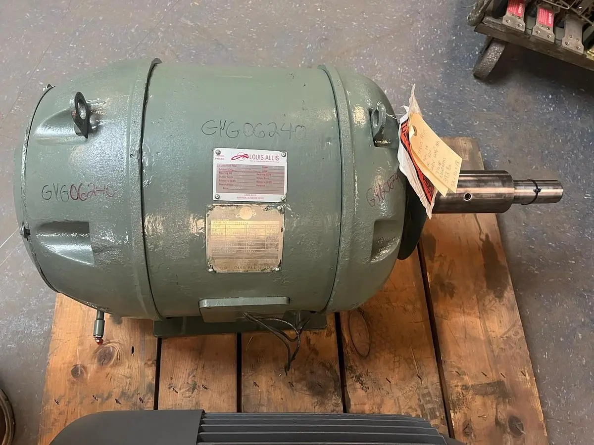 LOUIS ALLIS,JX,MOTOR 7.5HP 1160RPM 440V 3PH FR 324