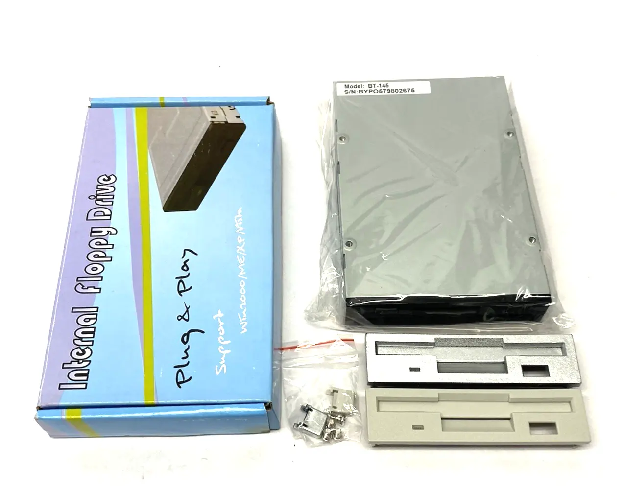 NEW TEAC BYTECC INTERNAL FLOPPY DRIVE, PLUG & PLAY, 3.5" DISK BAY 1.44MB